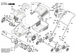 Bosch 3 600 H8A 001 Universalraker 900 Lawnraker 230 V / Eu Spare Parts